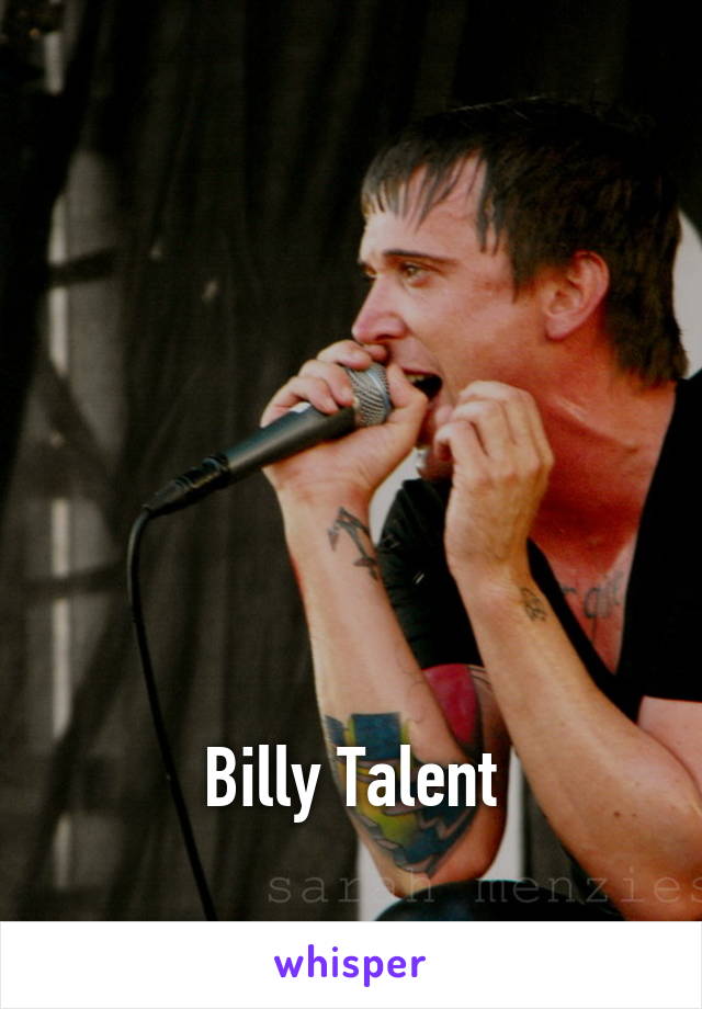 






Billy Talent