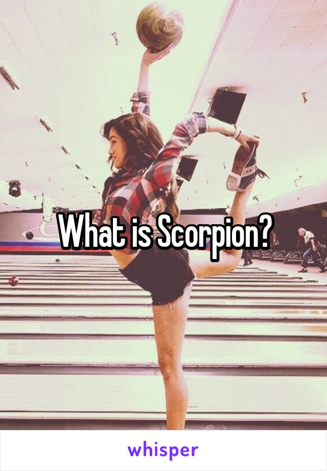 What is Scorpion?