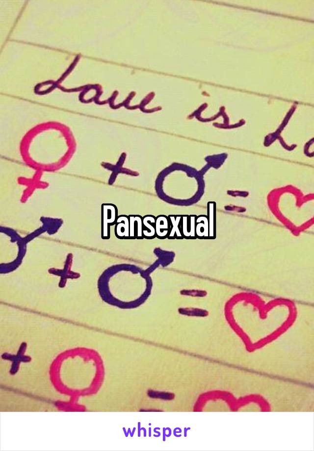 Pansexual