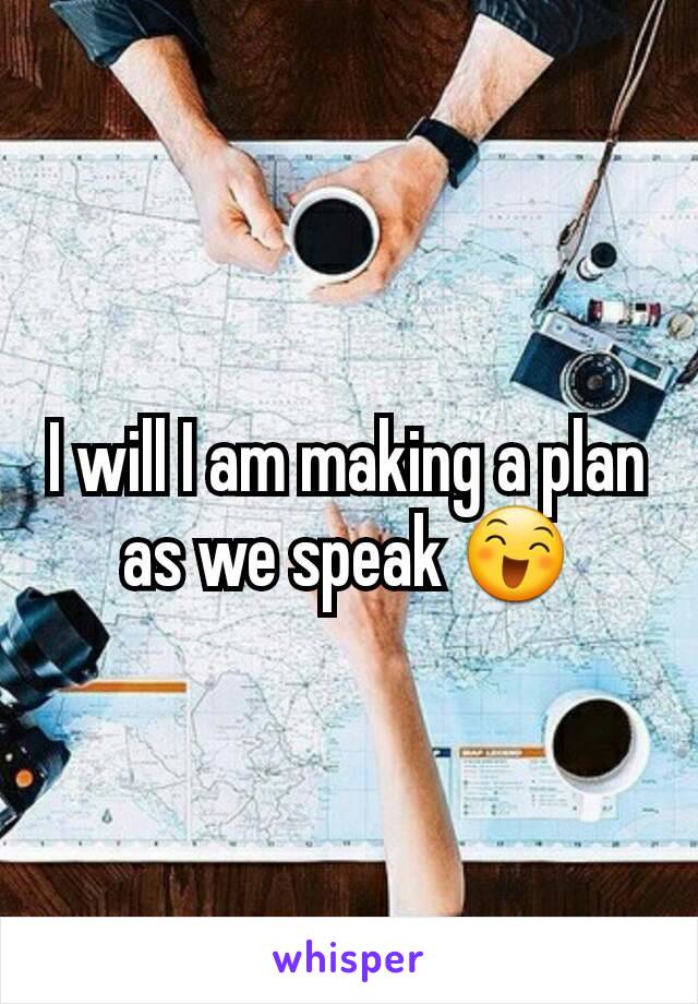 I will I am making a plan as we speak 😄