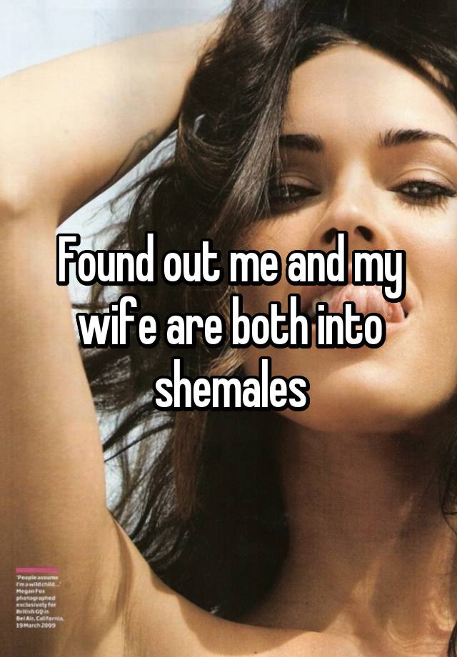 Shemale Wife