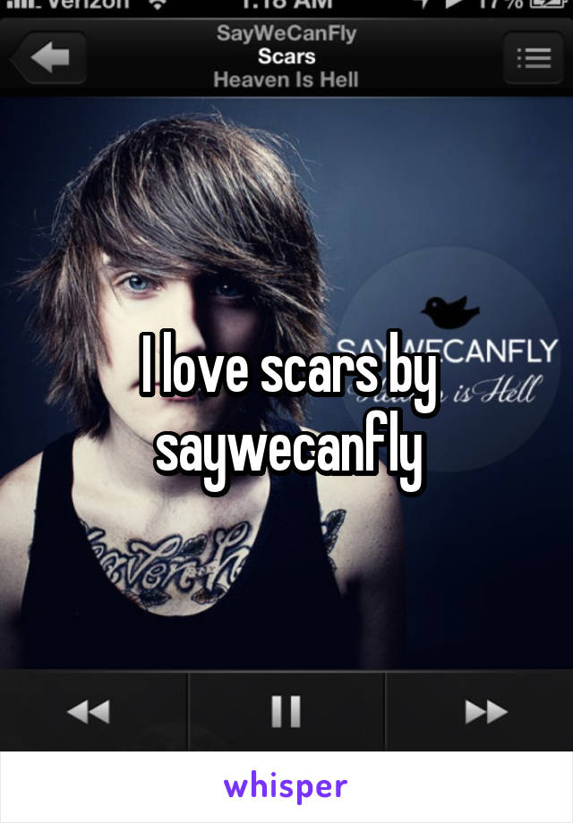 I love scars by saywecanfly