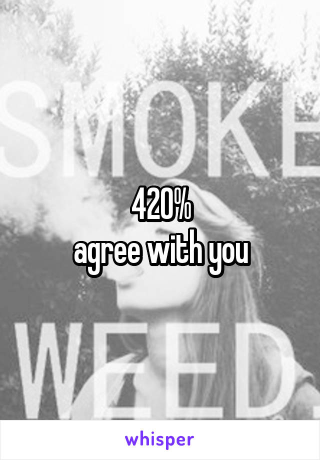 420%
agree with you