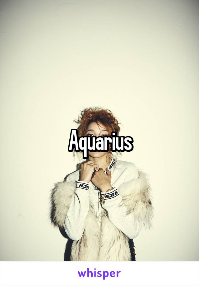 Aquarius