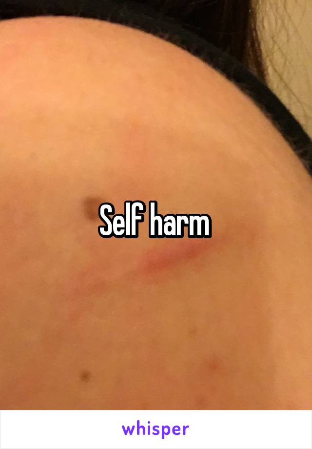 Self harm 