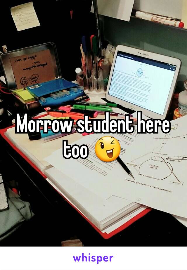 Morrow student here too 😉