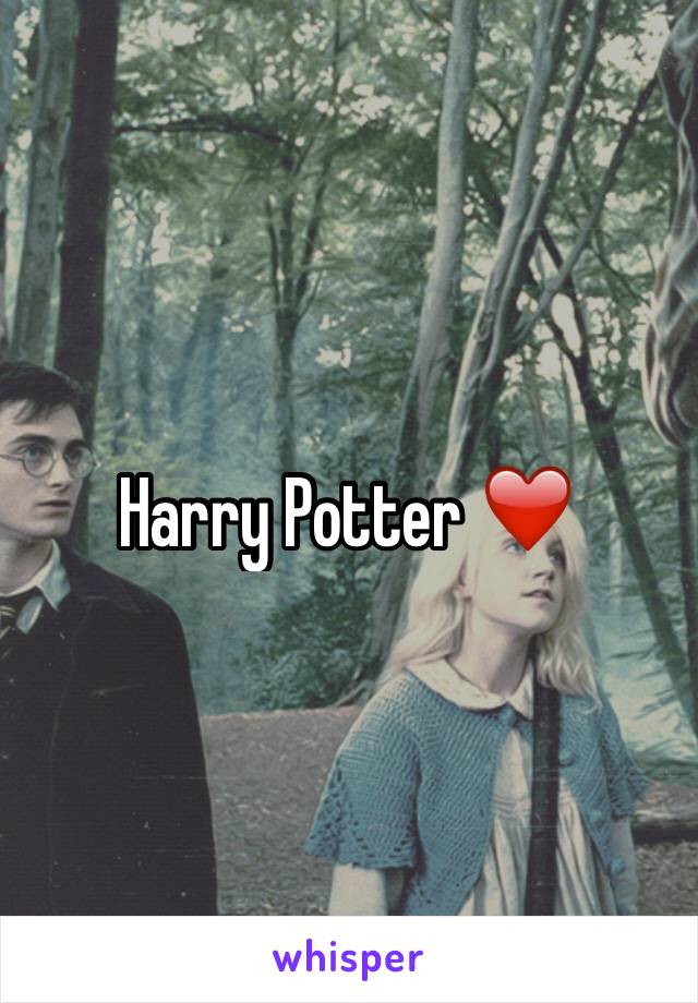 Harry Potter ❤️