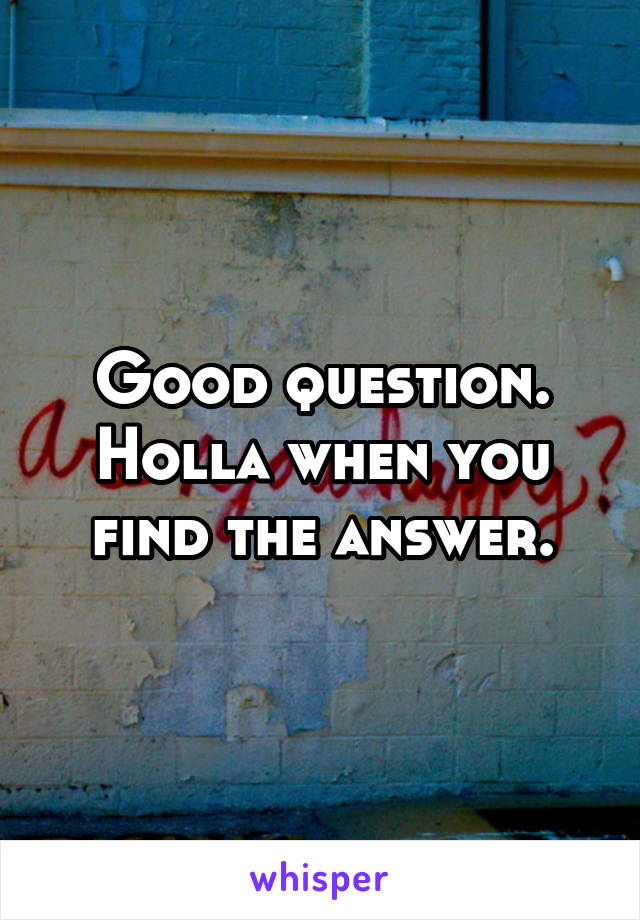 Good question. Holla when you find the answer.
