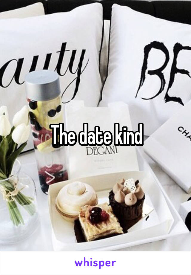 The date kind