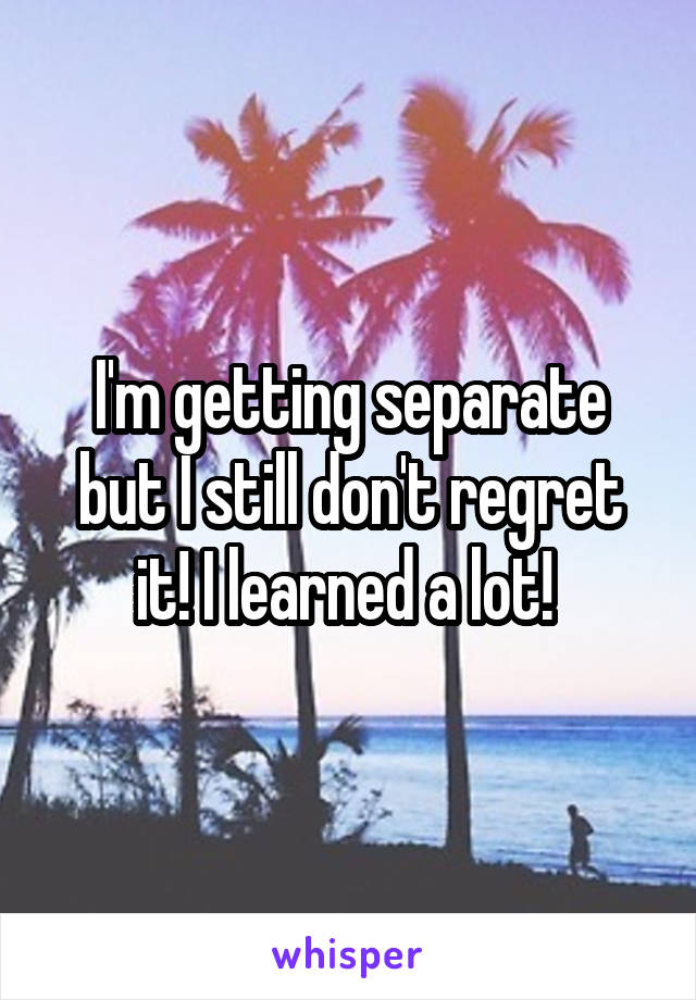 I'm getting separate but I still don't regret it! I learned a lot! 