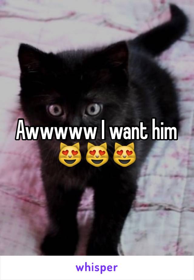 Awwwww I want him 😻😻😻