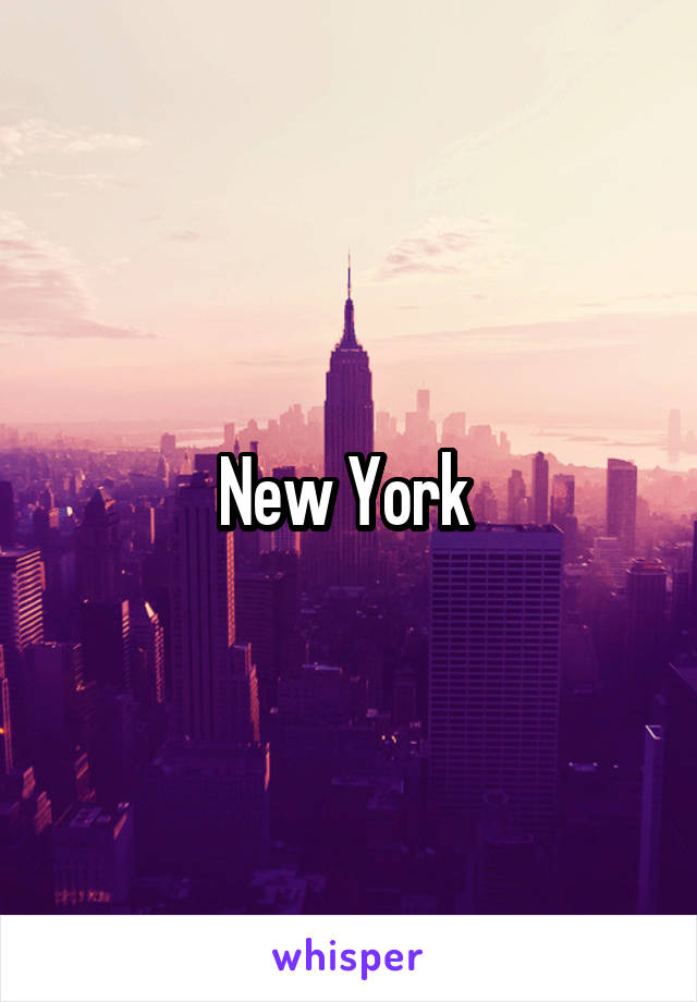 New York 