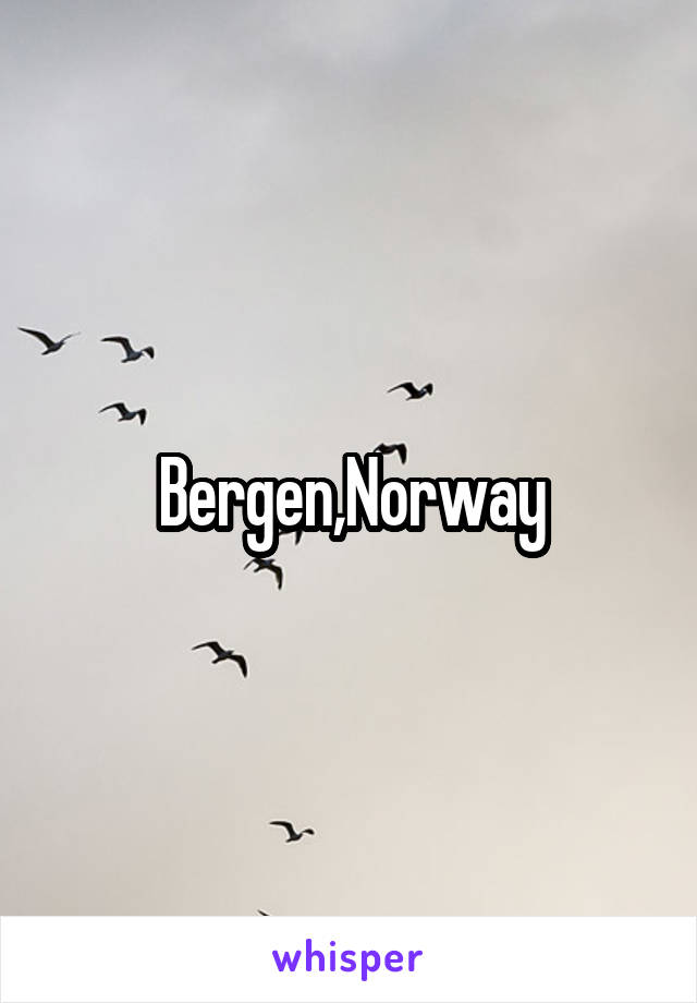 Bergen,Norway