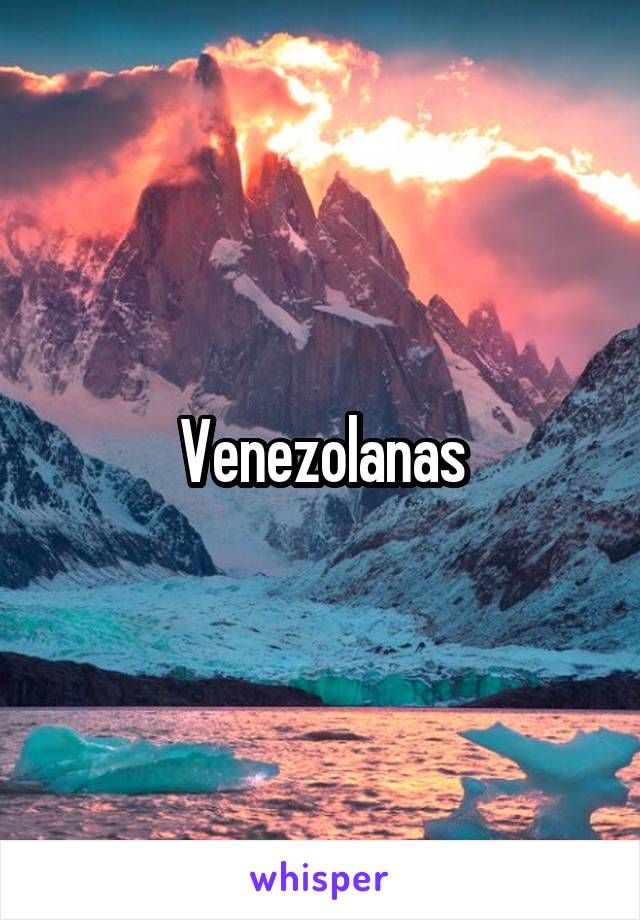 Venezolanas