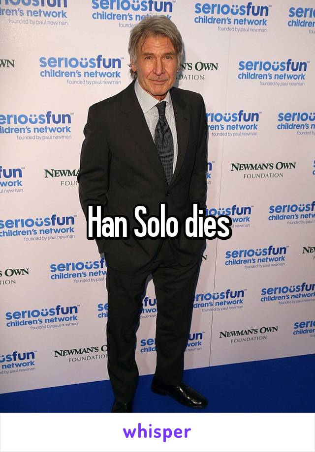 Han Solo dies