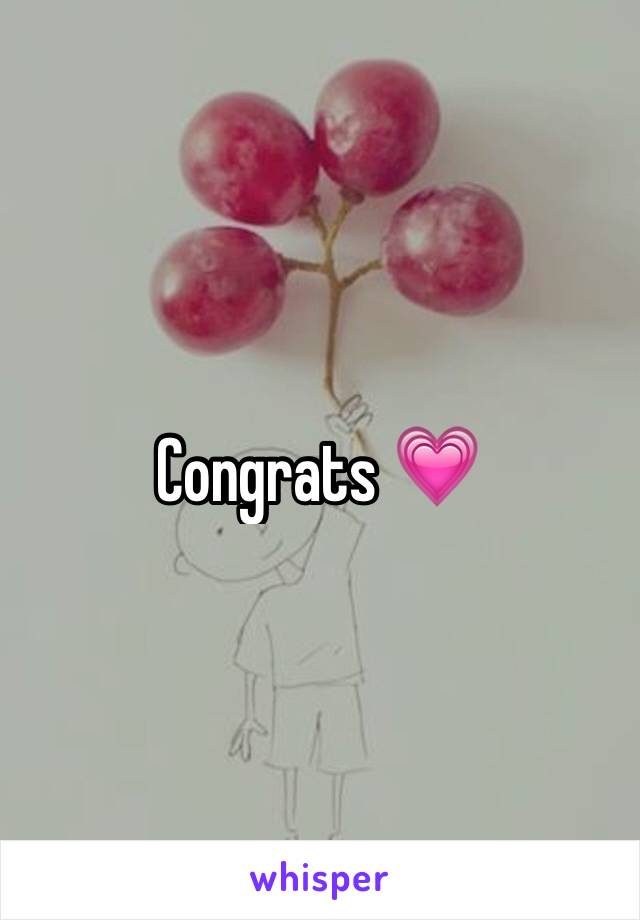 Congrats 💗