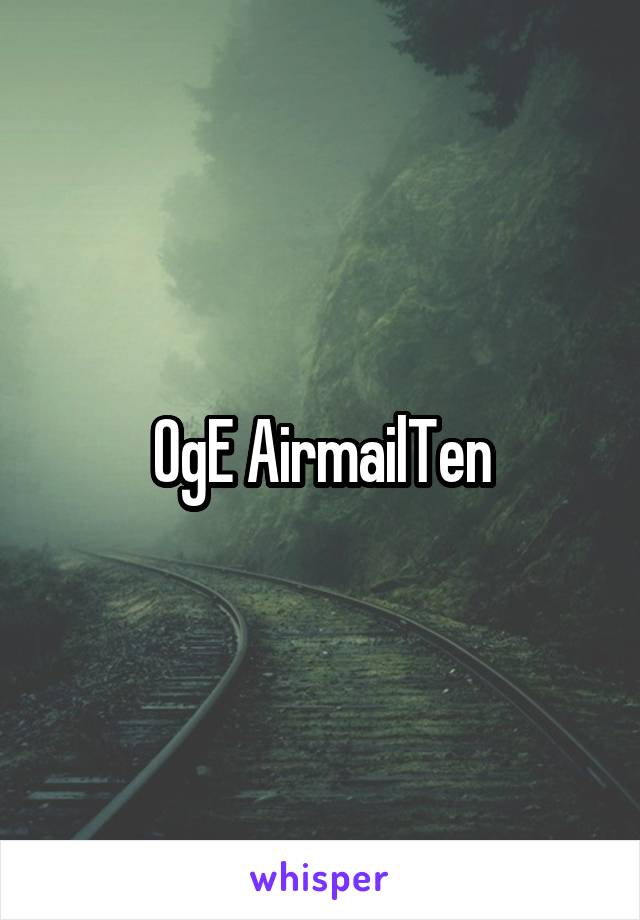 OgE AirmailTen