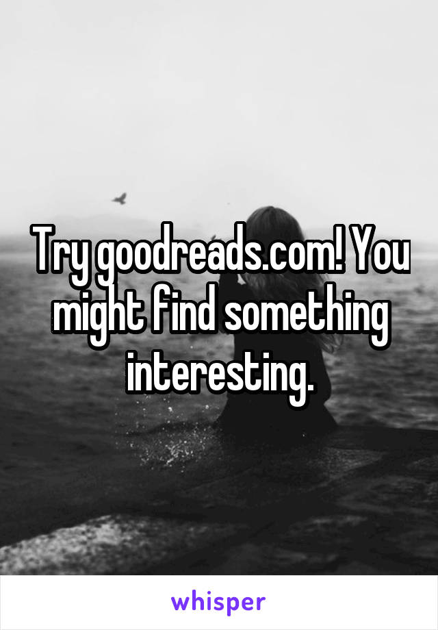 Try goodreads.com! You might find something interesting.