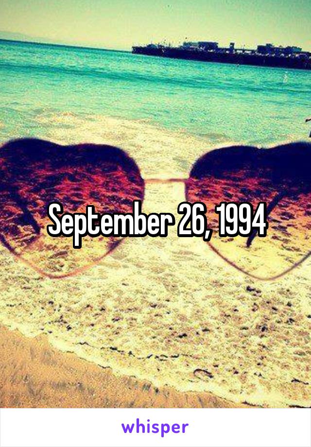 September 26, 1994