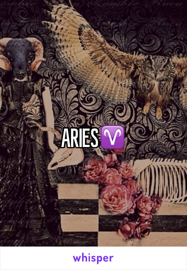 ARIES♈️