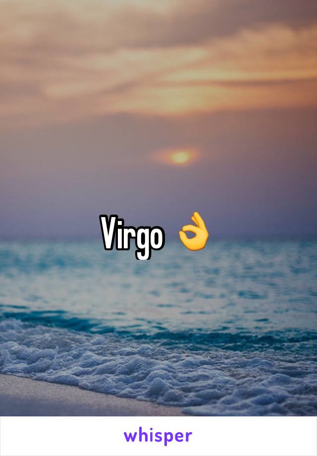 Virgo 👌