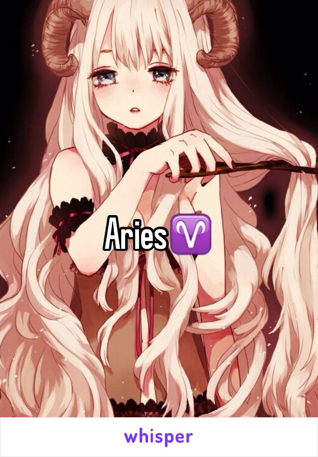 Aries♈️