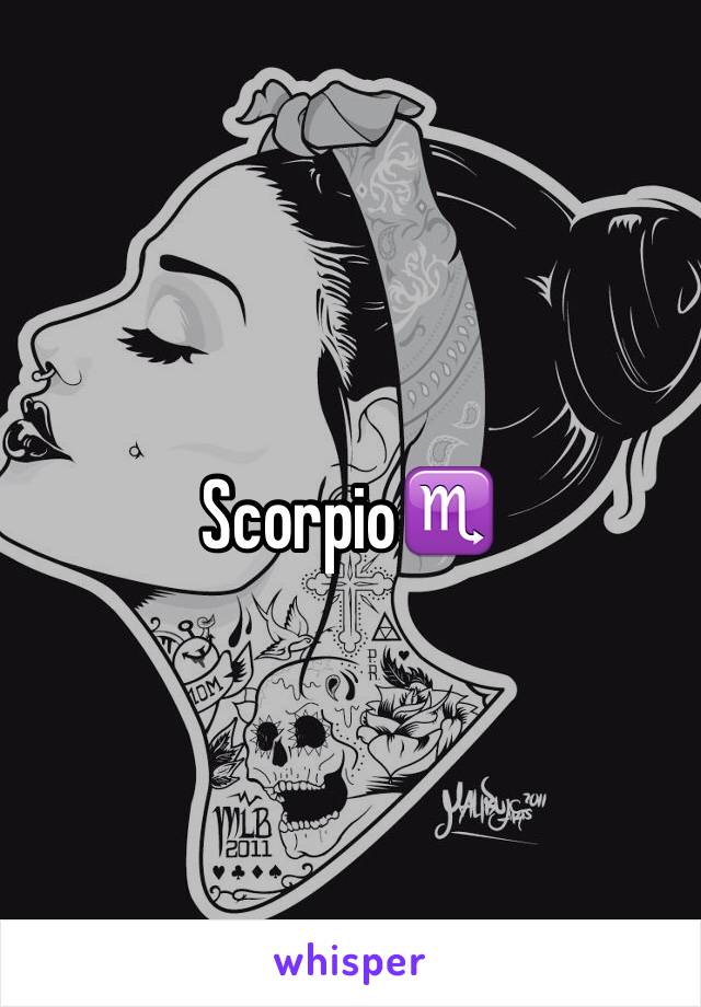 Scorpio♏️