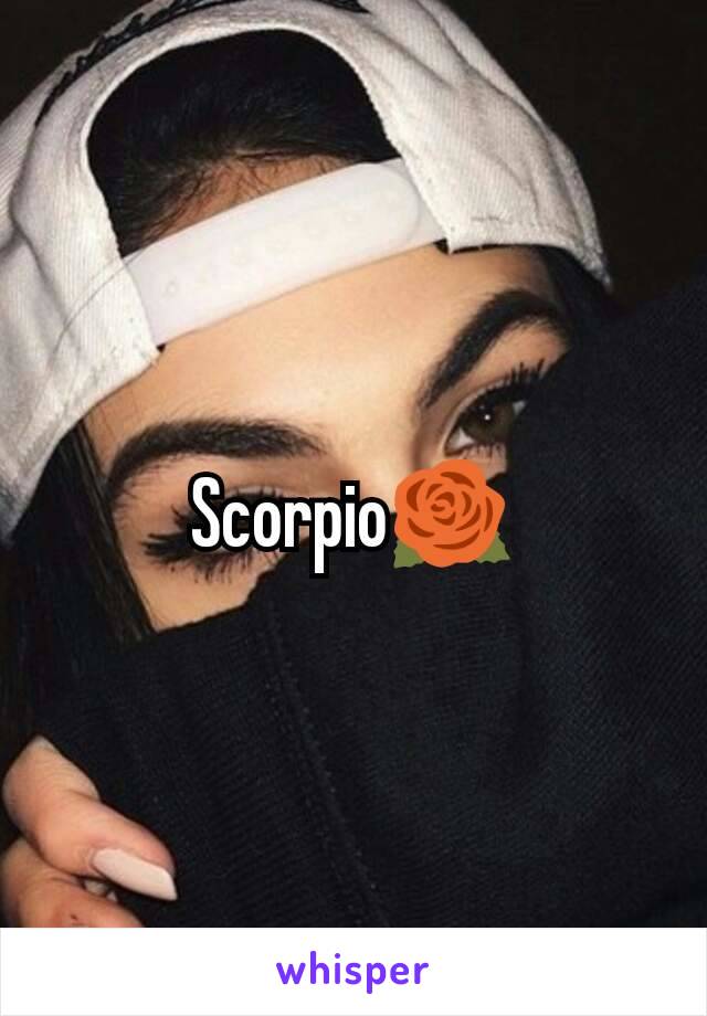 Scorpio🌹