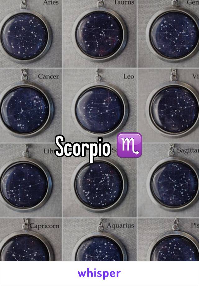 Scorpio ♏️