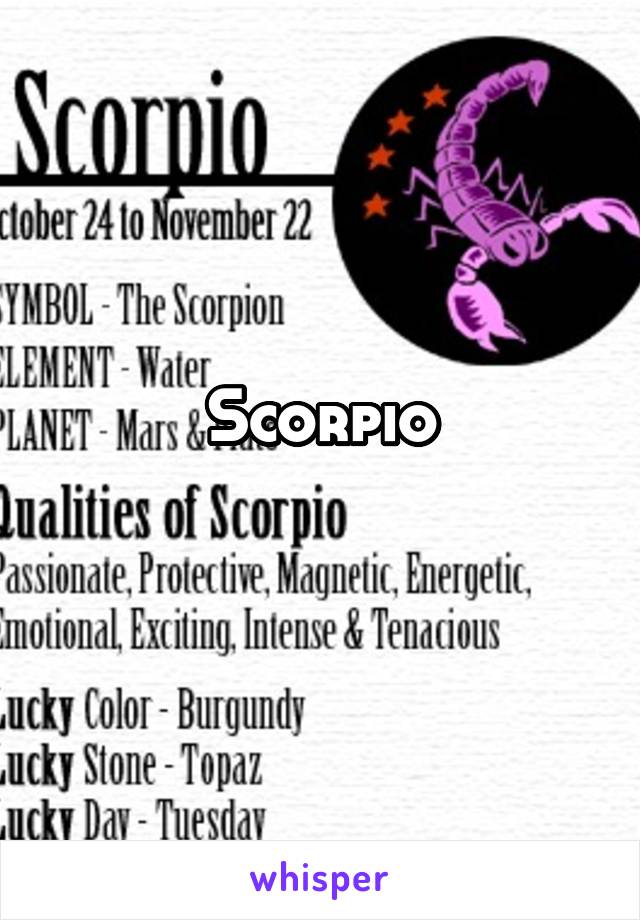 Scorpio
