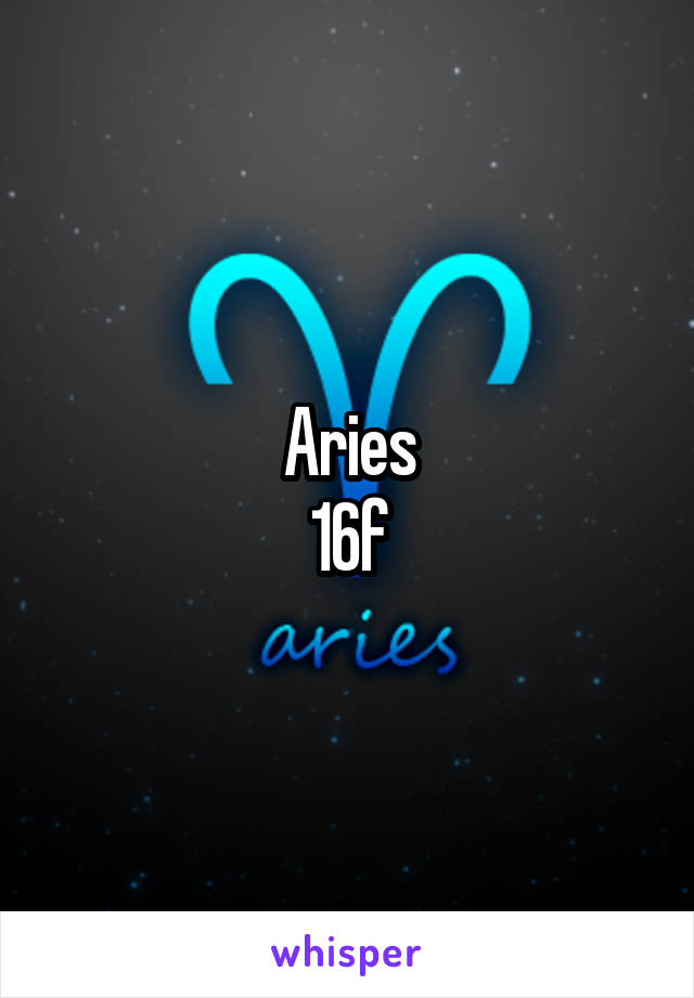 Aries
16f