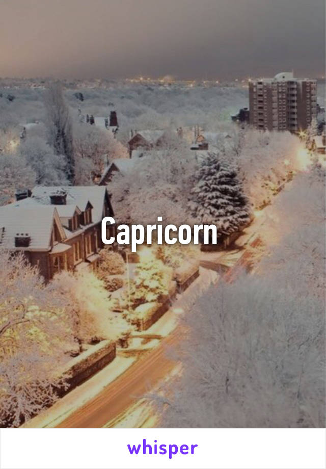 Capricorn 