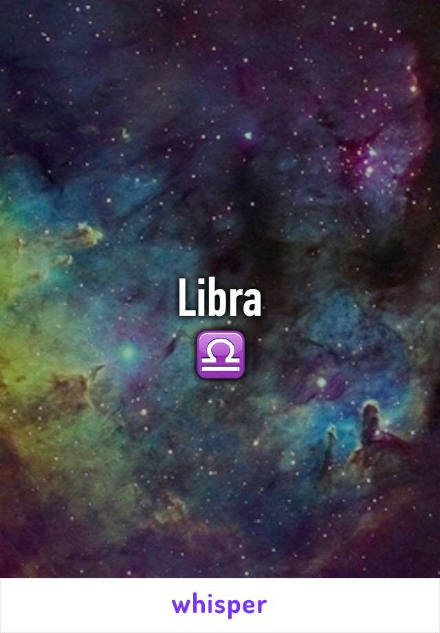 Libra 
♎️