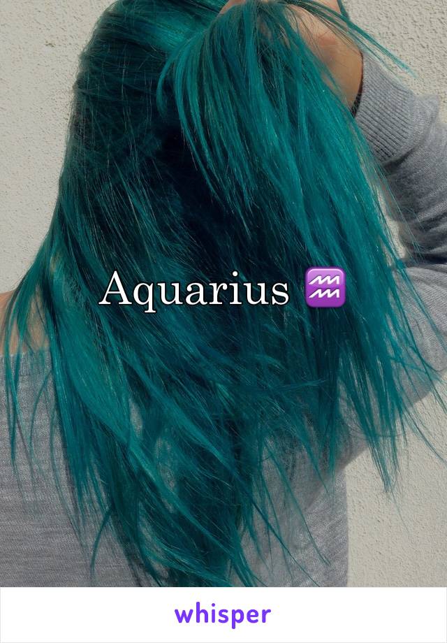 Aquarius ♒️