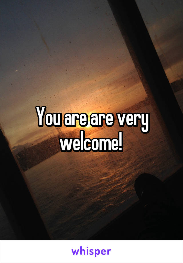 You are are very welcome! 