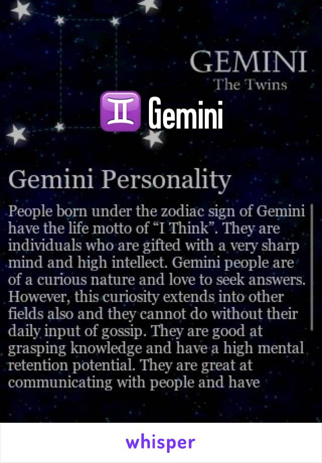 ♊️ Gemini