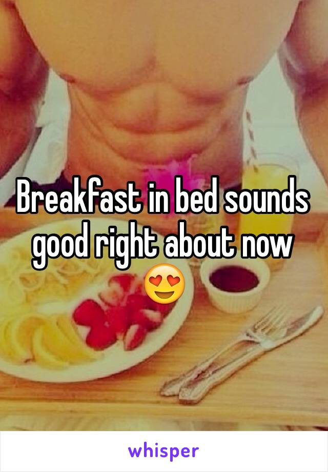Breakfast in bed sounds good right about now 😍