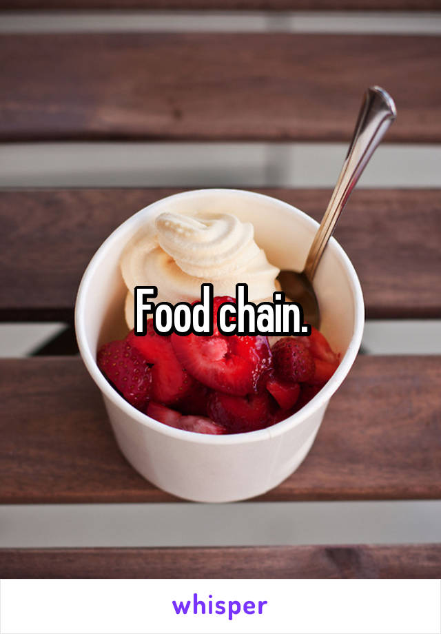 Food chain.