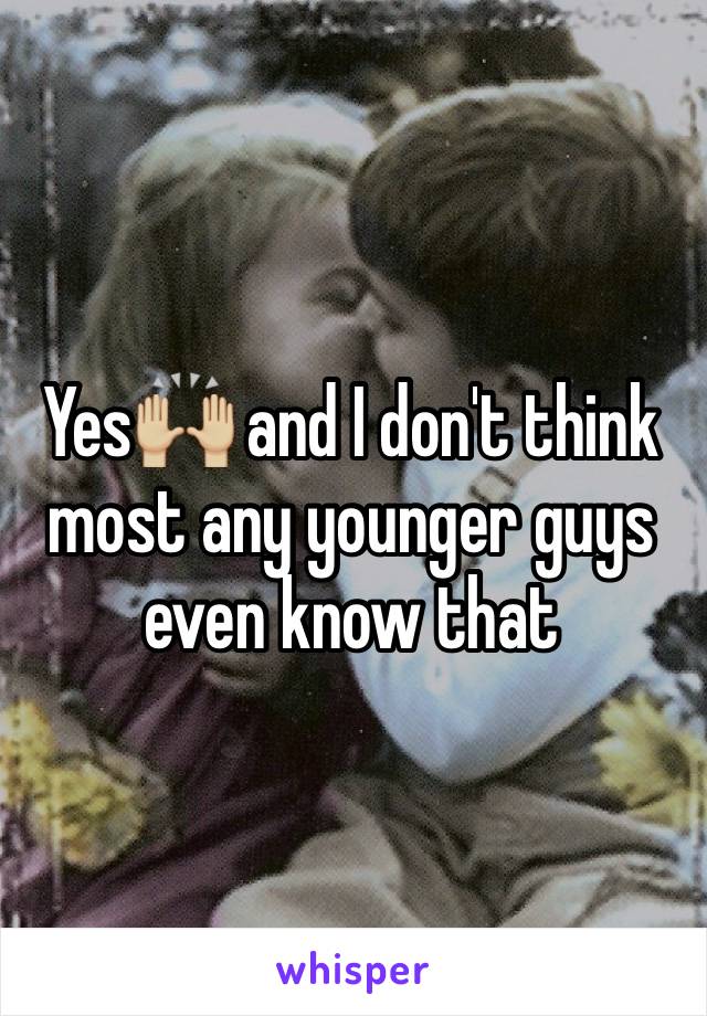 Yes🙌🏼 and I don't think most any younger guys even know that