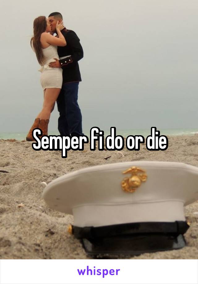 Semper fi do or die