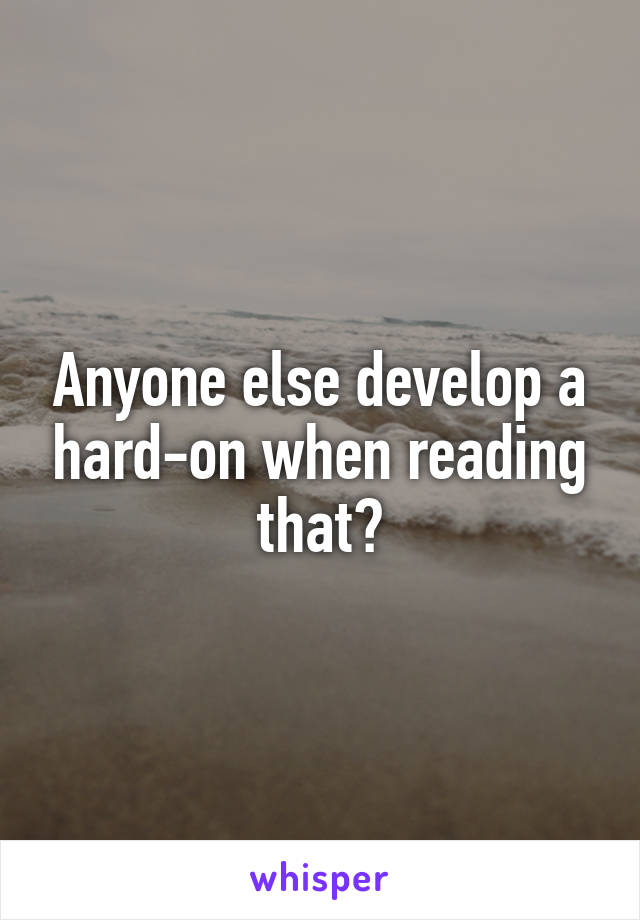 Anyone else develop a hard-on when reading that?