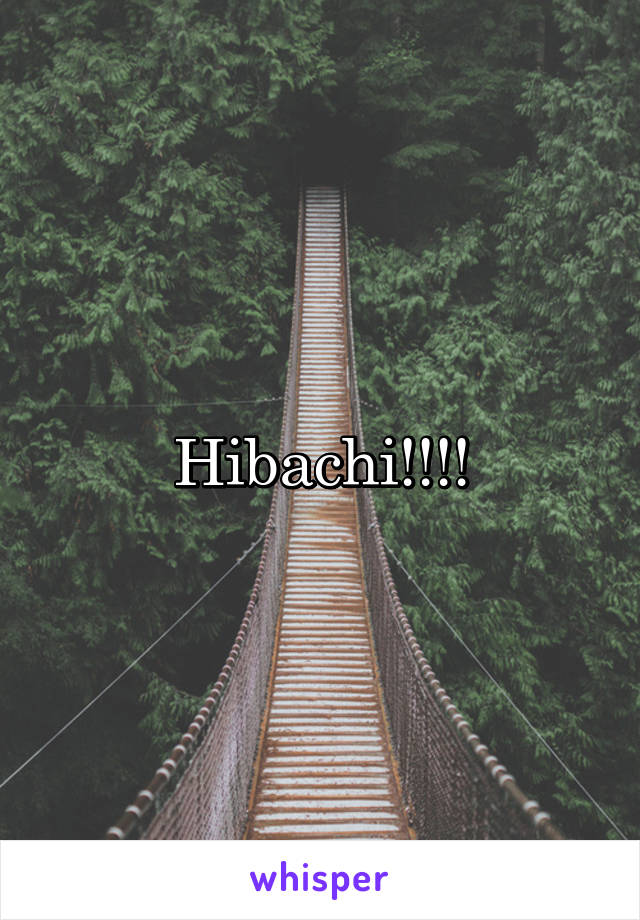Hibachi!!!!