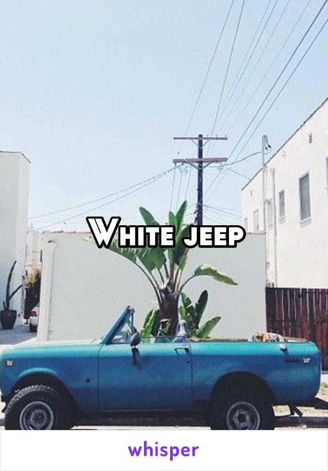 White jeep