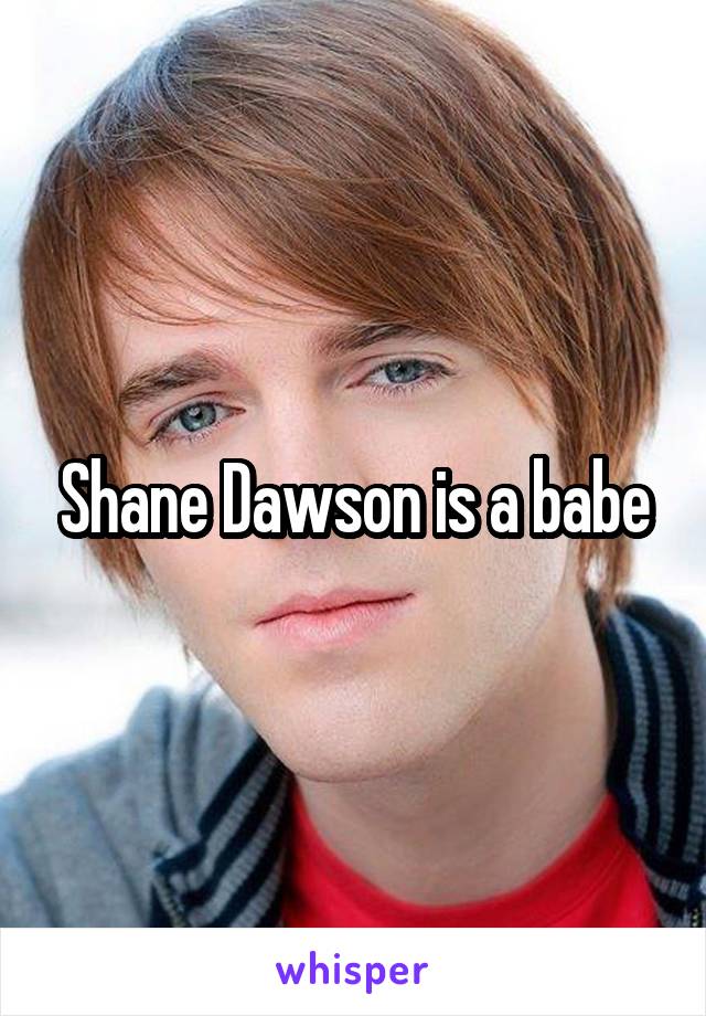 Shane Dawson is a babe
