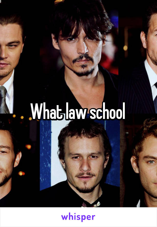 What law school 