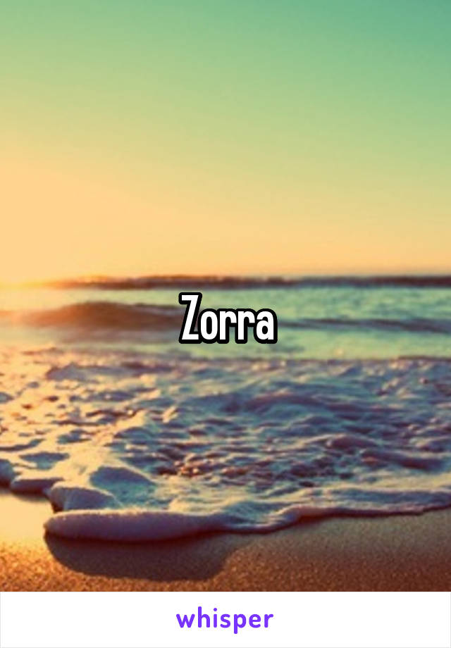 Zorra