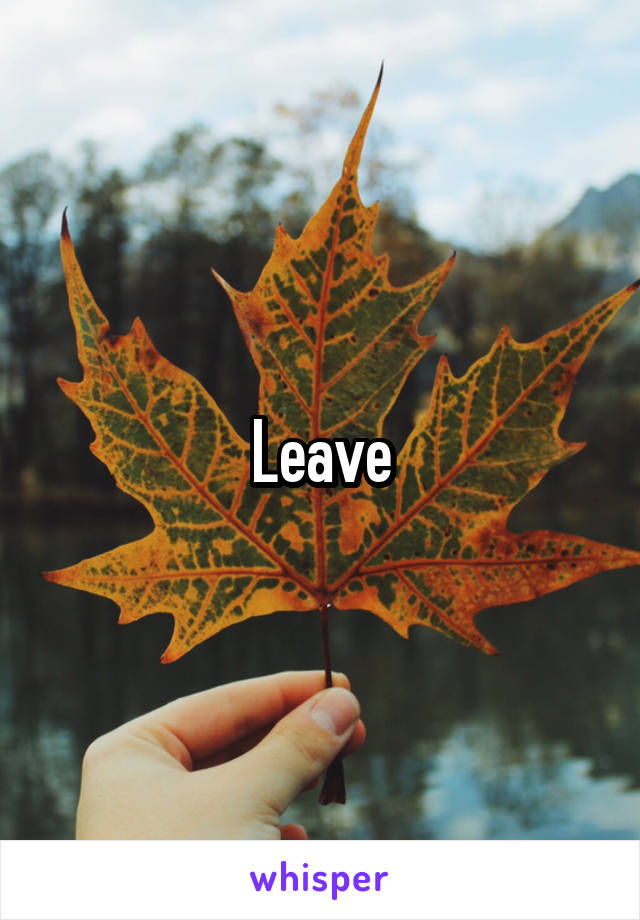 Leave