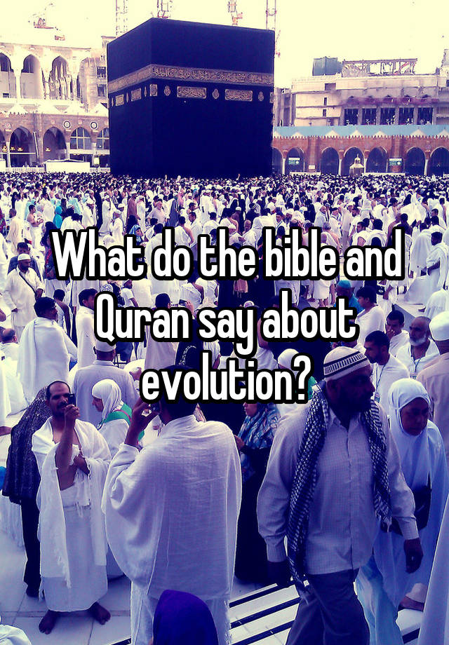 what-do-the-bible-and-quran-say-about-evolution