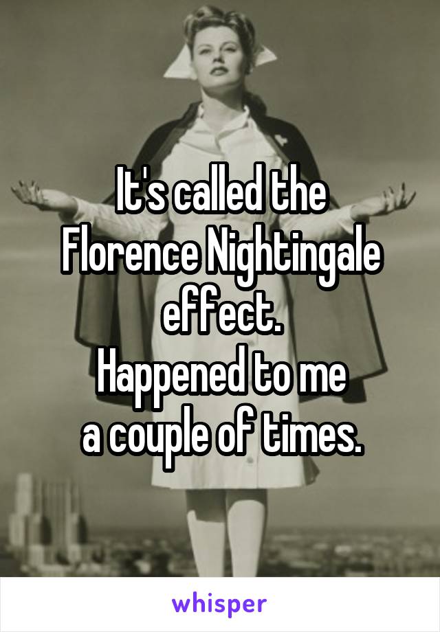 the florence nightingale effect