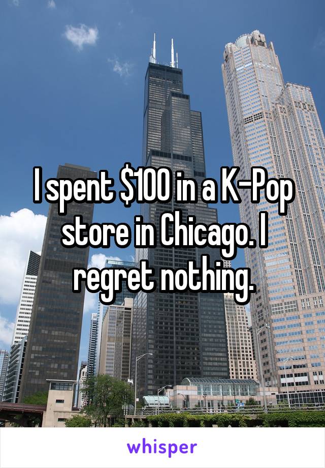 I spent $100 in a K-Pop store in Chicago. I regret nothing.